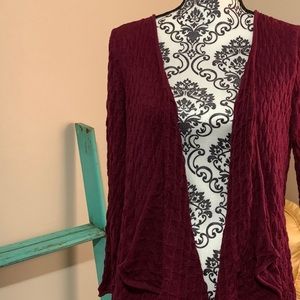 Dress Barn Fly Open Cardigan